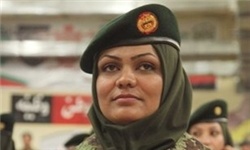یک زن فرمانده حوزه امنیتی در کابل شد